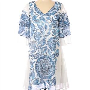 Just Taylor Floral Summer Beach Dress Size 4